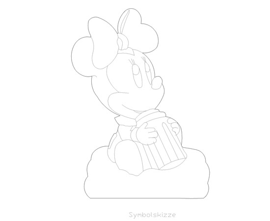 Figur "Minnie Mouse"