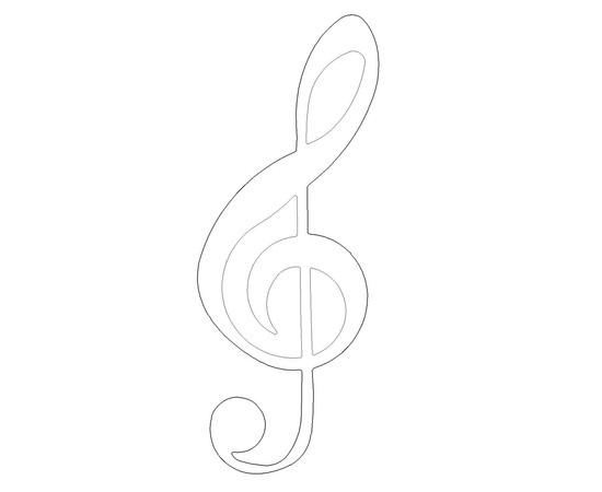 Figur "Violinschlüssel"
