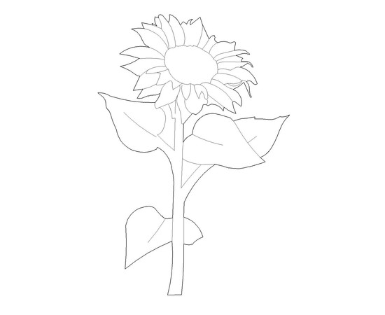 Figur "Sonnenblume"